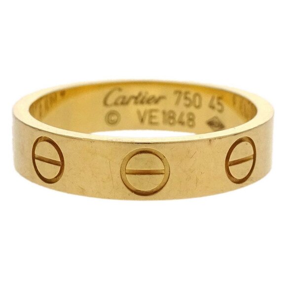 Cartier Mini Love Ring 750 #45 VE1848 144785 - Picture 1 of 4